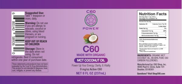 C60 Purple Power MCT Oil Nutritional Supplement-4