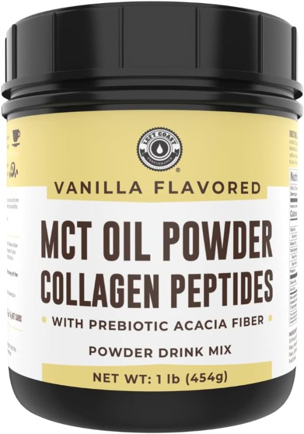 Vanilla MCT Powder Collagen Peptides-0