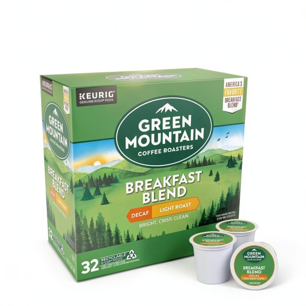 Keurig Decaf Breakfast Blend K‑Cup – Green Mountain-1