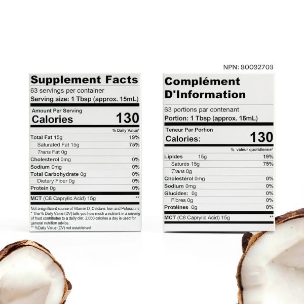 MCT Oil PureMCT 32oz Coconut Oil Energy Boost-3