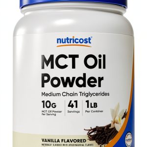 Vanilla MCT Oil Powder - Keto Diet Supplement by MCT-0
