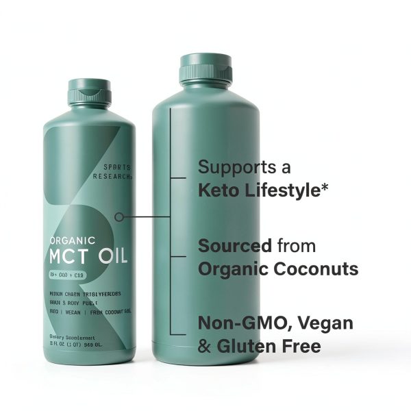 Sports Research MCT Oil Keto Organic Vegan-3