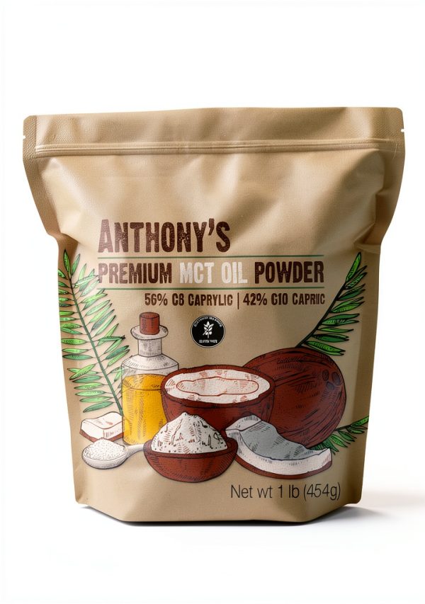 MCT Oil Powder MCT1lb Gluten Free Keto Friendly-0