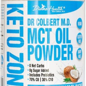Herb Pharm Coconut Cream Flavor MctPowder Supplements-0