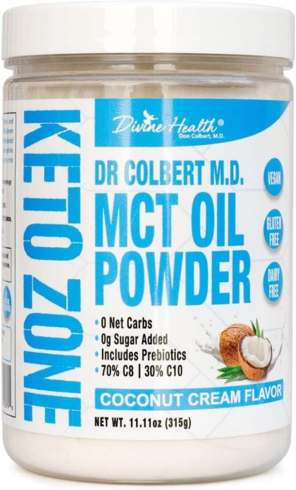 Herb Pharm Coconut Cream Flavor MctPowder Supplements-0