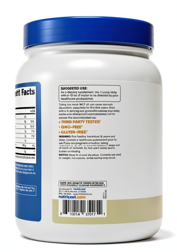Vanilla MCT Oil Powder - Keto Diet Supplement by MCT-3