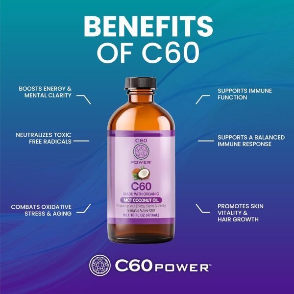C60 Purple Power Antioxidant Supplement 16 Fl Oz-2