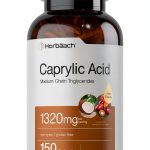 Caprylic Acid Softgels Horbaach 1320mg Keto-0