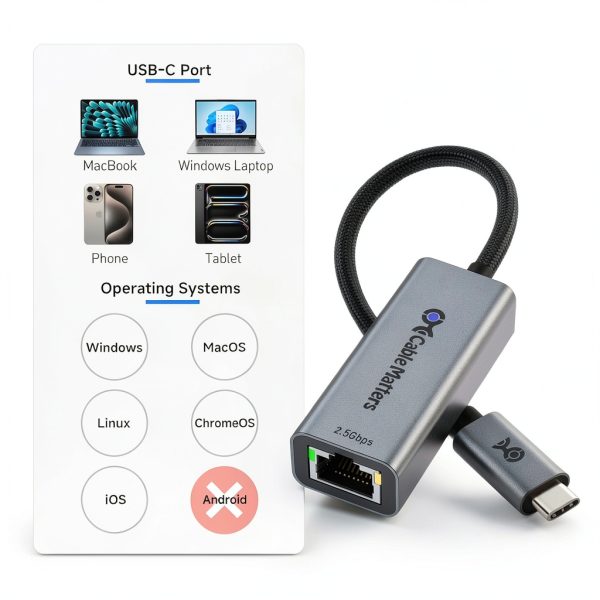 Cable Matters 2.5G Ethernet USB C Adapter-5