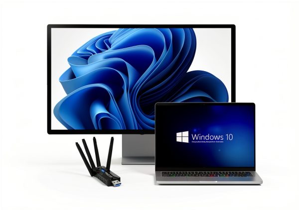 USB WiFi Adapter ShiBao Dual‑Band 1800Mbps for PC-5