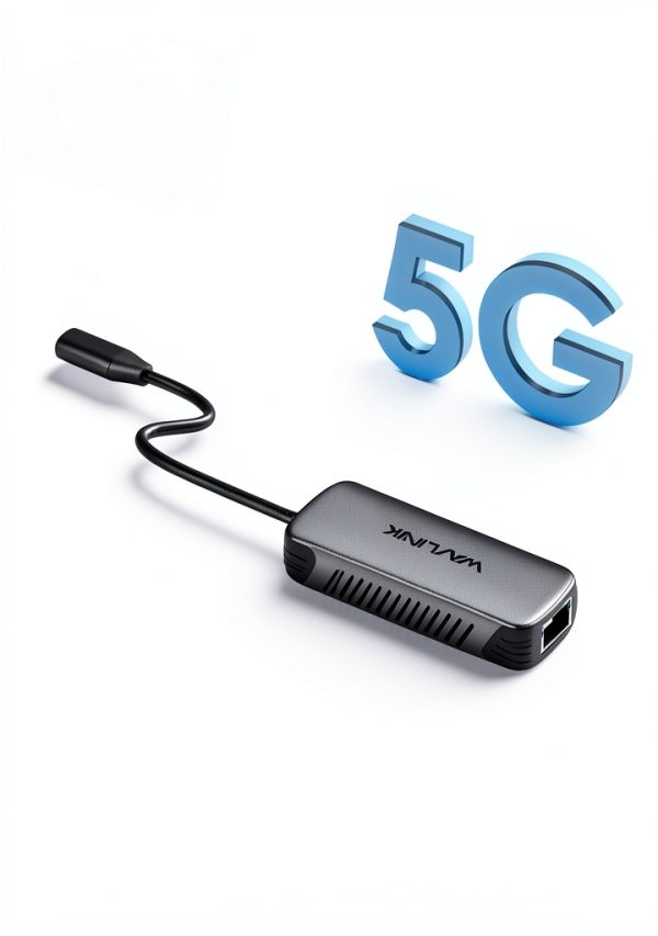 USB C to 5Gbps Ethernet Adapter WAVLINK Aluminum-3