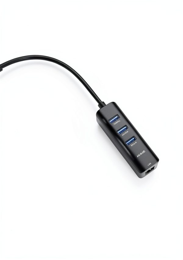 ABLEWE 4-in-1 USB 3.0 Ethernet Adapter Gigabit RJ45 and 3 USB Ports-6