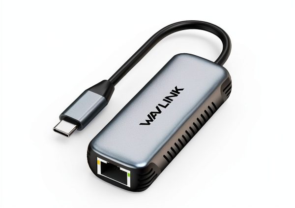 USB C to 5Gbps Ethernet Adapter WAVLINK Aluminum-0