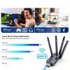 USB WiFi Adapter ShiBao Dual‑Band 1800Mbps for PC-1