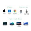 2.5Gb USB Ethernet Adapter Plugable Hybrid USB C A-4