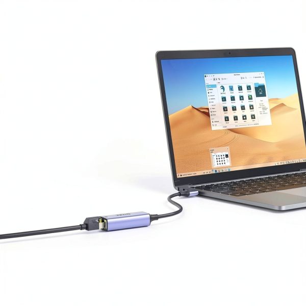 UGREEN USB to Ethernet Adapter 1000Mbps Aluminum USB‑C 50922-3