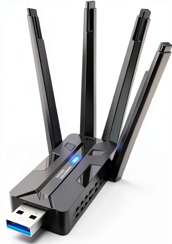 USB WiFi Adapter ShiBao Dual‑Band 1800Mbps for PC-0