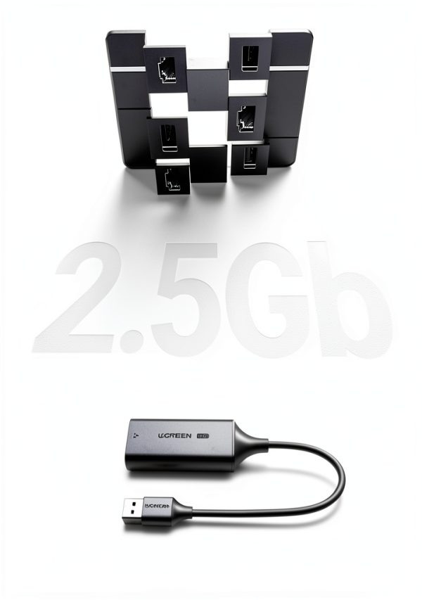UGreen 2.5Gb USB Ethernet Adapter for Laptop-1