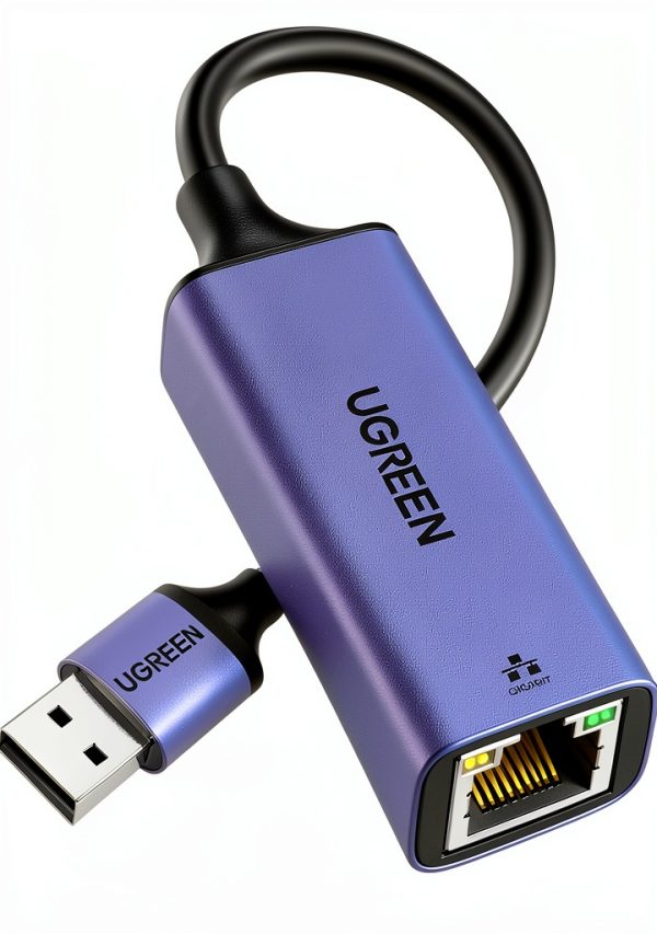 UGREEN USB to Ethernet Adapter 1000Mbps Aluminum USB‑C 50922-0