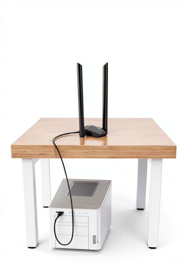 BrosTrend AX1800 WiFi 6 USB Adapter 1800Mbps Dual-Band with 2 Antennas-4