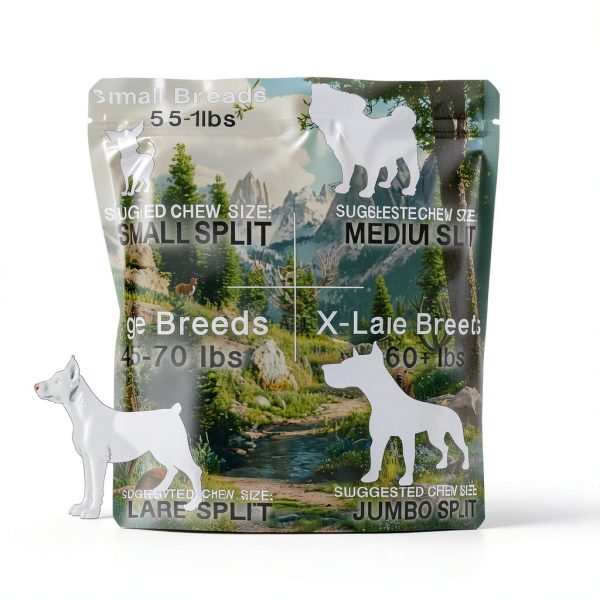 Elk Antler Chew by K-9 Antler Co. Natural Dog Chew Whole & Split Sizes-3