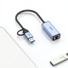 BENFEI USB-C Ethernet Adapter Gray Compact Gigabit Connector-5