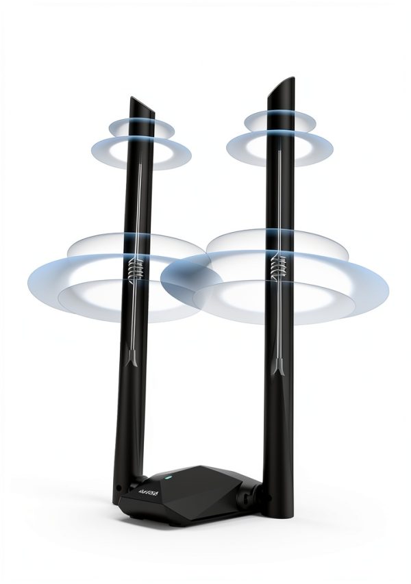 BrosTrend AX1800 WiFi 6 USB Adapter 1800Mbps Dual-Band with 2 Antennas-3