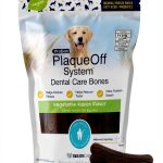 Dog Dental Treat ProDen Plaque-Off Natural Chewy Bones PDDCB1 Medium-0