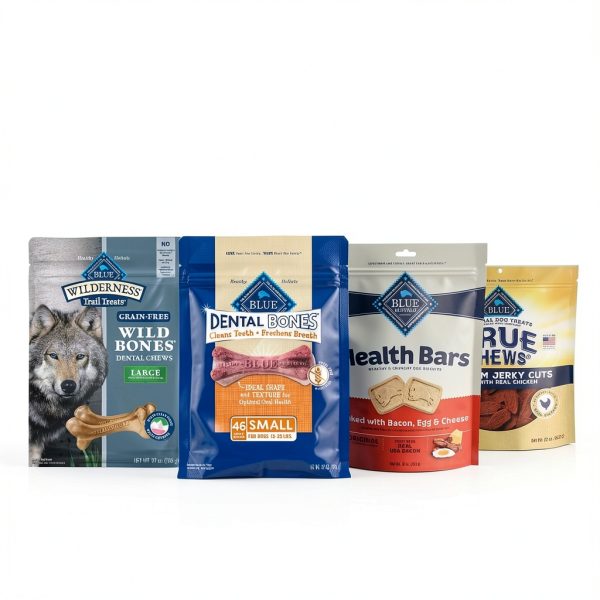 Blue Buffalo Dental Bones Small Natural Dental Chew Dog Treats Bag Value Pack-9