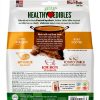 Nylabone Healthy Edibles Broth Bone Natural Dog Chews Long Lasting Treats Ham Flavor Small/Regular - Up to 25 Ibs. (16 Count)-8