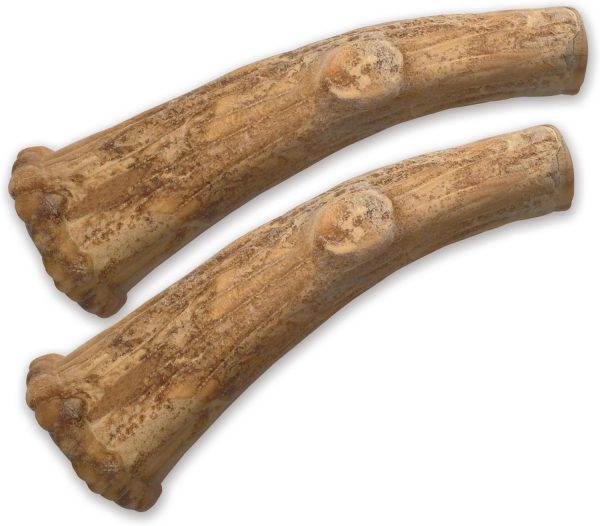 Nylabone Healthy Edibles Venison Chew Treats for Large Dogs 2 Count-4