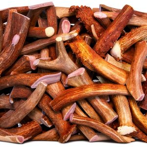 Premium Deer Antler Pieces - Dog Chews - Antlers by The Pound, One Pound - Six Inches or Longer - Medium, Large and XL - Happy Dog Guarantee!-0