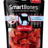 SmartBones Mini Chews with Real Beef 24 Rawhide Free Dog Treats-0