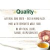 Nylabone Healthy Edibles Broth Bone Natural Dog Chews Long Lasting Treats Ham Flavor Small/Regular - Up to 25 Ibs. (16 Count)-2